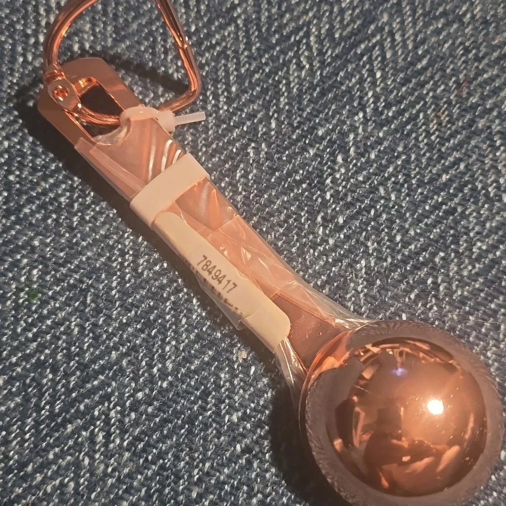 ❤️BUY 5 GET 3 FREE Sur La Table Copper Measuring Spoons, Set of 4